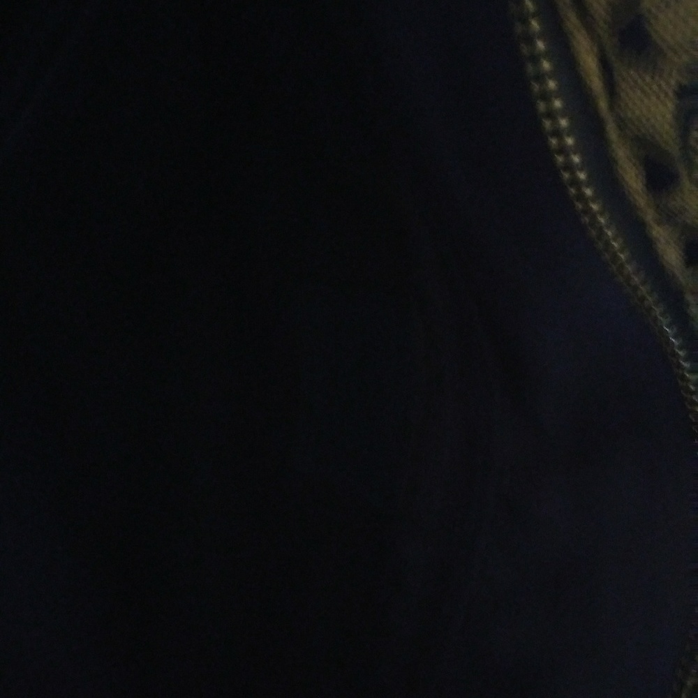 This ia the inside of Coach Navy blue purse